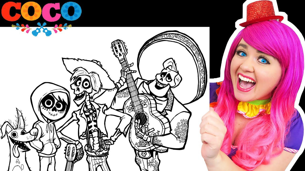 Coloring Coco Family