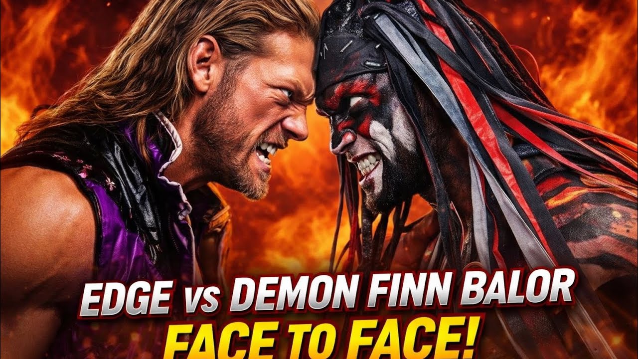 EDGE vs DEMON FINN BÁLOR 🔥 Face-to-Face Showdown | Brutal Ladder Match