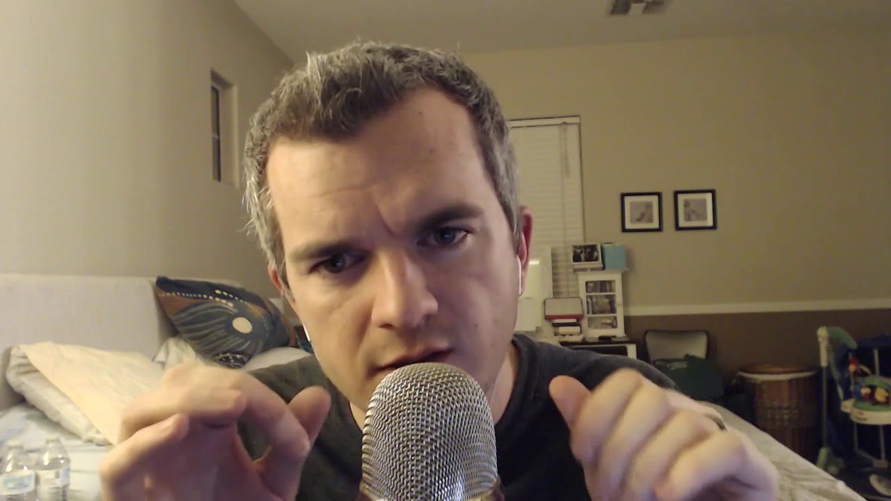 ASMR: Short Hand Sounds with Low Semi-Inaudible Whispering and Mouth Sounds