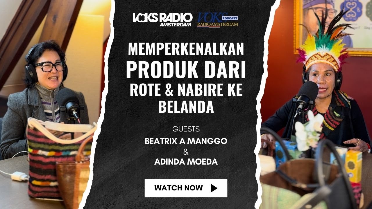 TENUN FLORES DAN NOKEN PAPUA LARIS DI BELANDA