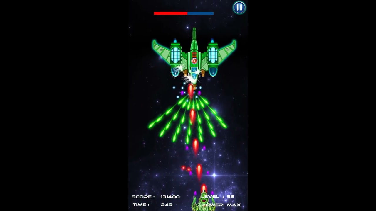 Galaxy Attack Alien Shooter Level 52 Hard Mode