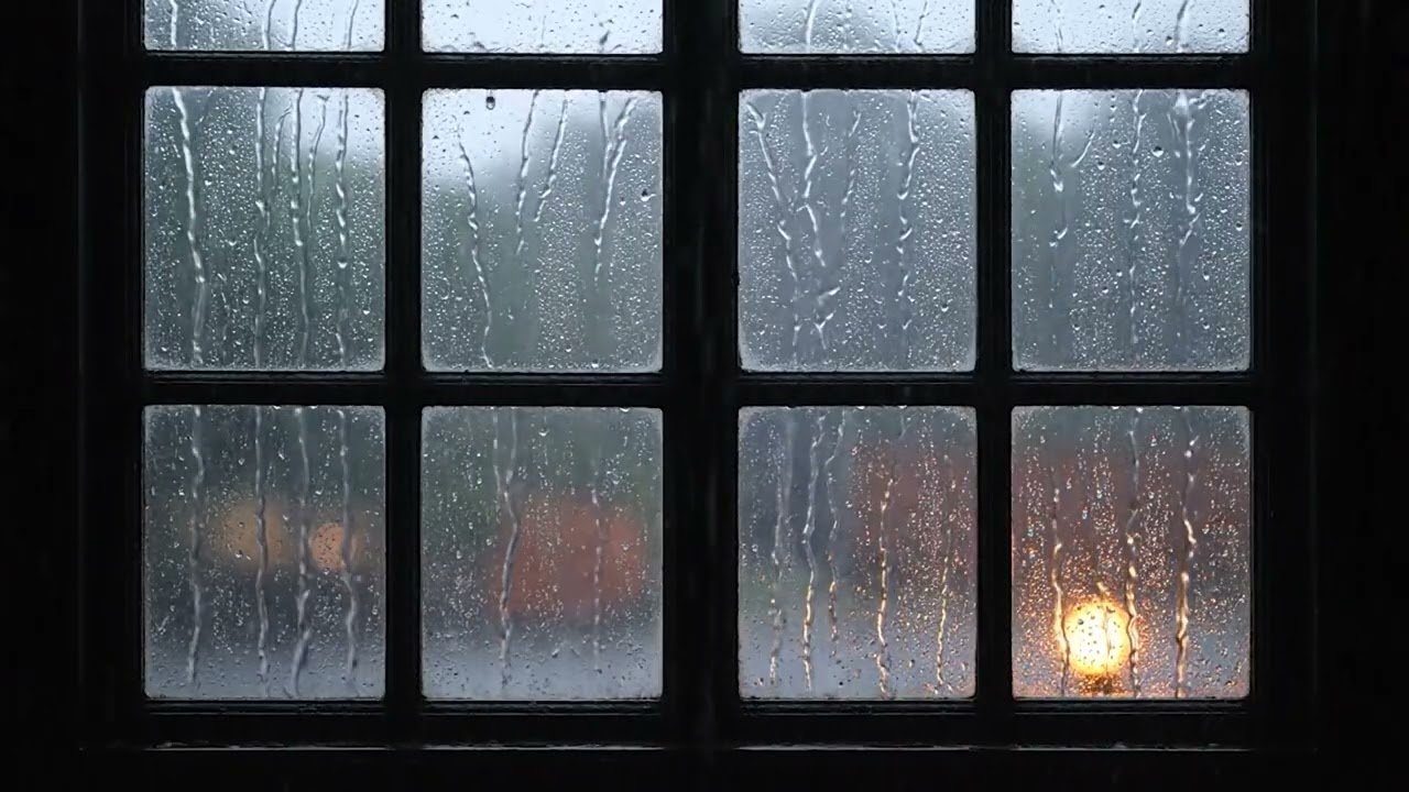 Soft Rainfall Outside the Window 🌧️ Sleep Better, Reduce Stress & Relax Naturally