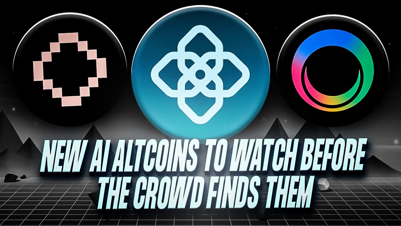 New AI Altcoins to Watch Before the Crowd Finds Them