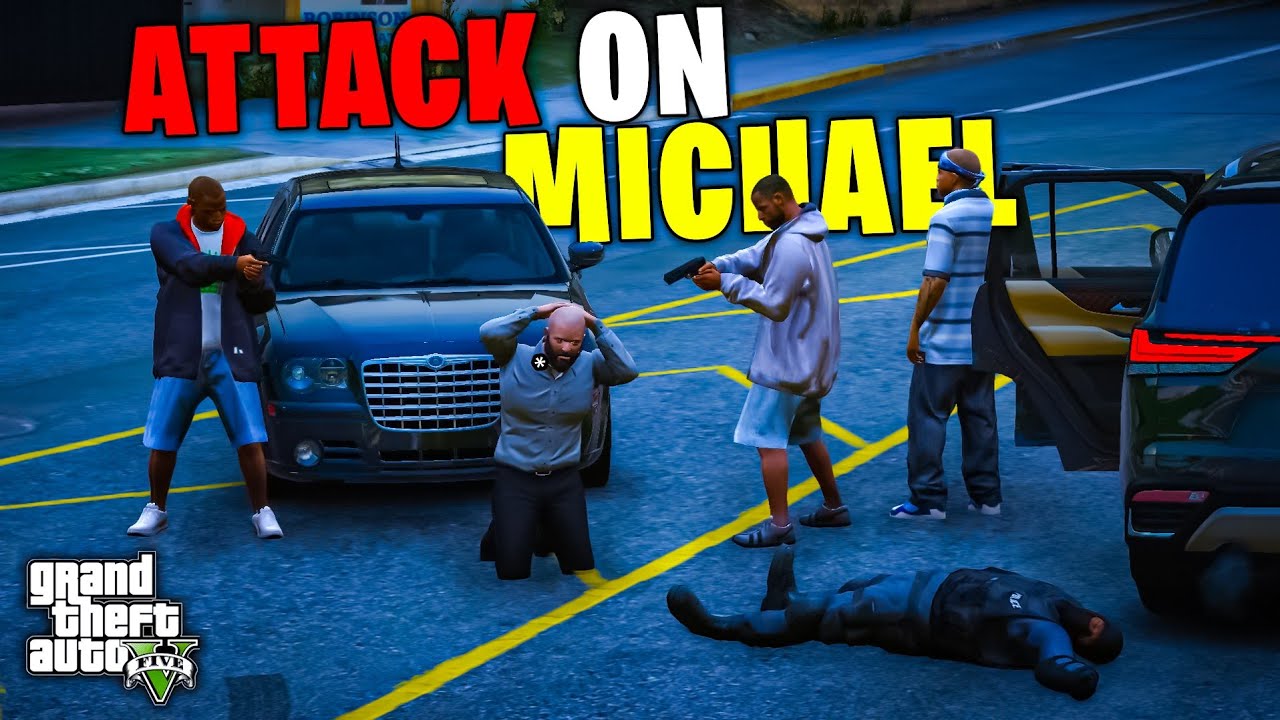 JIMMY'S BIRTHDAY TURNED INTO A NIGHTMARE😱 | ATTACK ON MICHAEL | REAL LIFE MODS#733 | GTA 5 |