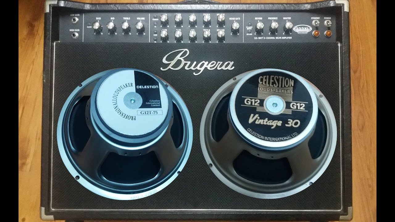Bugera 333XL + Celestion V30 & G12T - Review