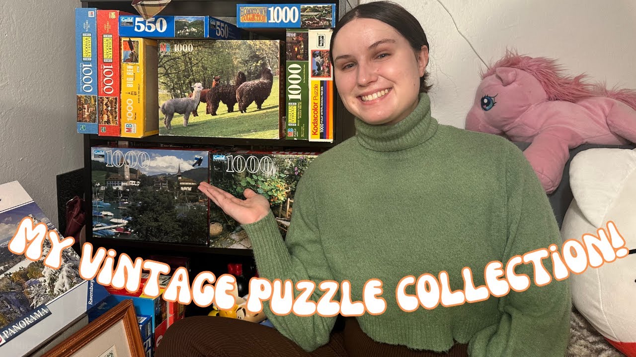 My Vintage Jigsaw Puzzle Collection!