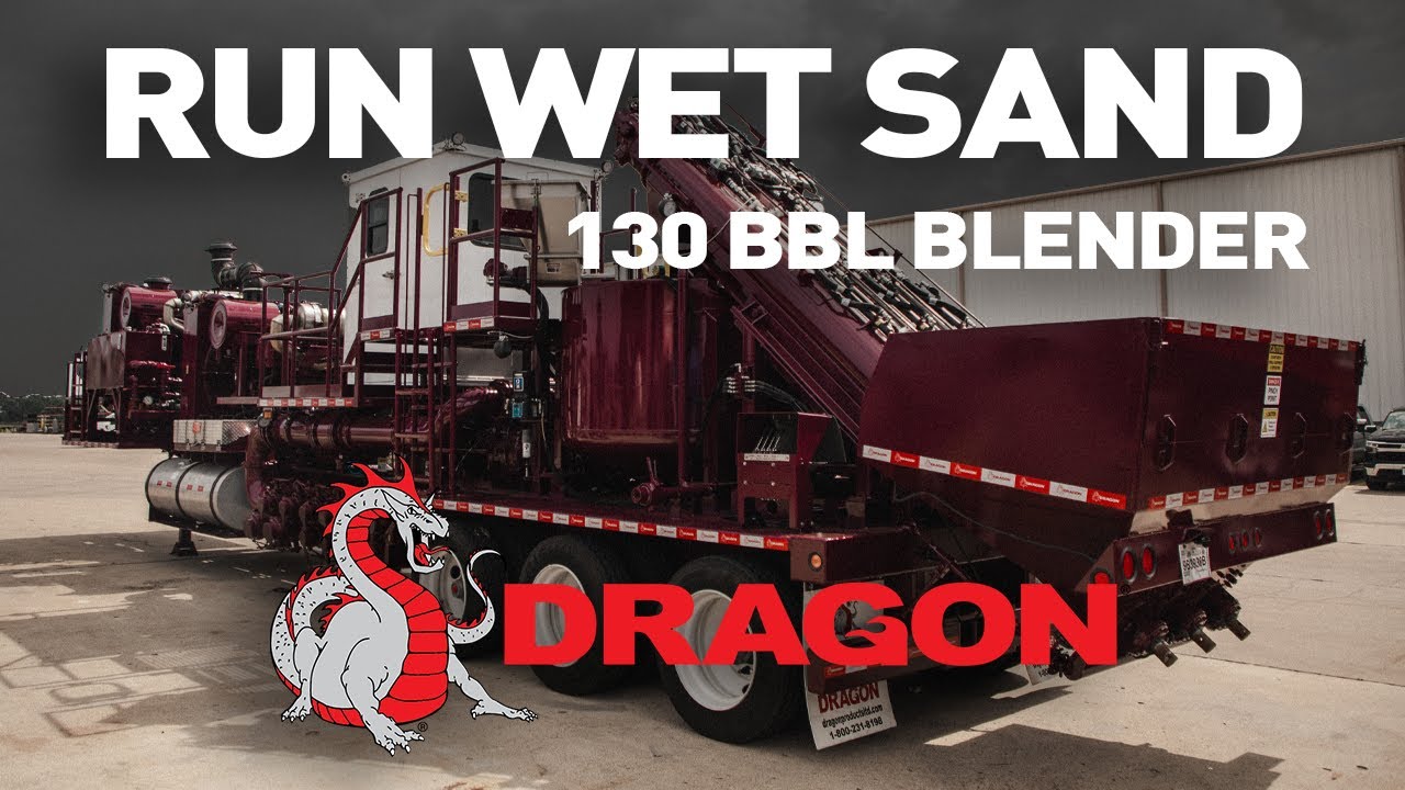 Run WET FRAC SAND in a Few Simple Steps! - Dragon Blender