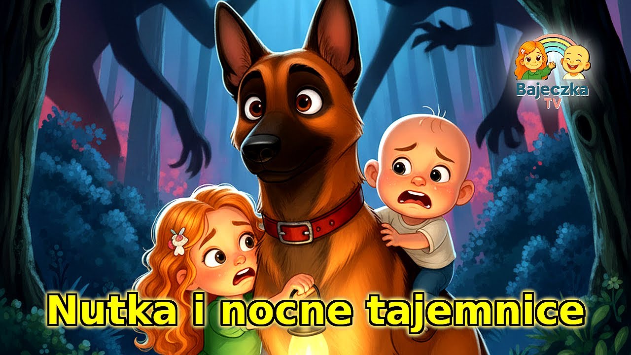 Nutka i Nocne Tajemnice  - Bajka o zwierzętach 🐾🌙 | Bajeczka TV