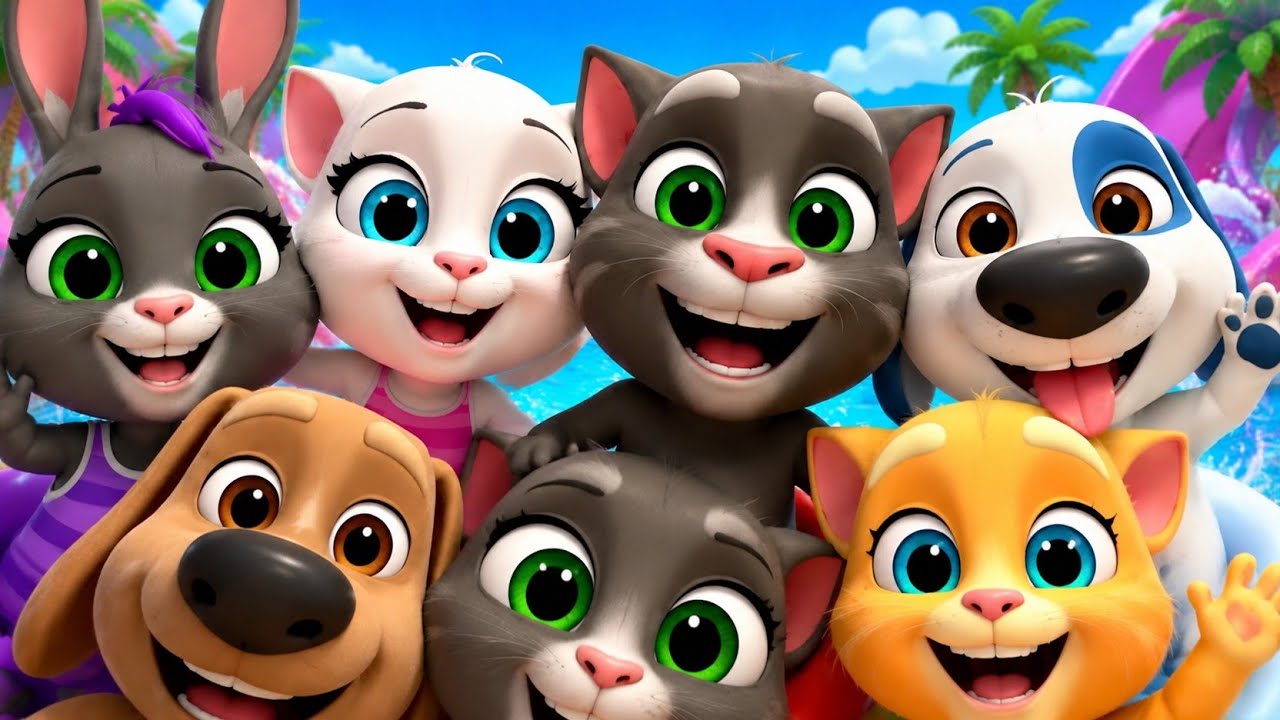 My Talking Tom and His Friends 2 - Gameplay🎯