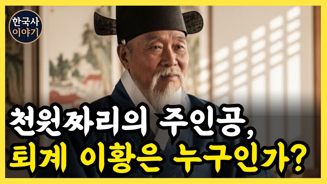 《한국사》 천원 지폐의 주인공, 퇴계 이황, 그는 누구인가? l 역사 인물 l 조선시대 l 야사