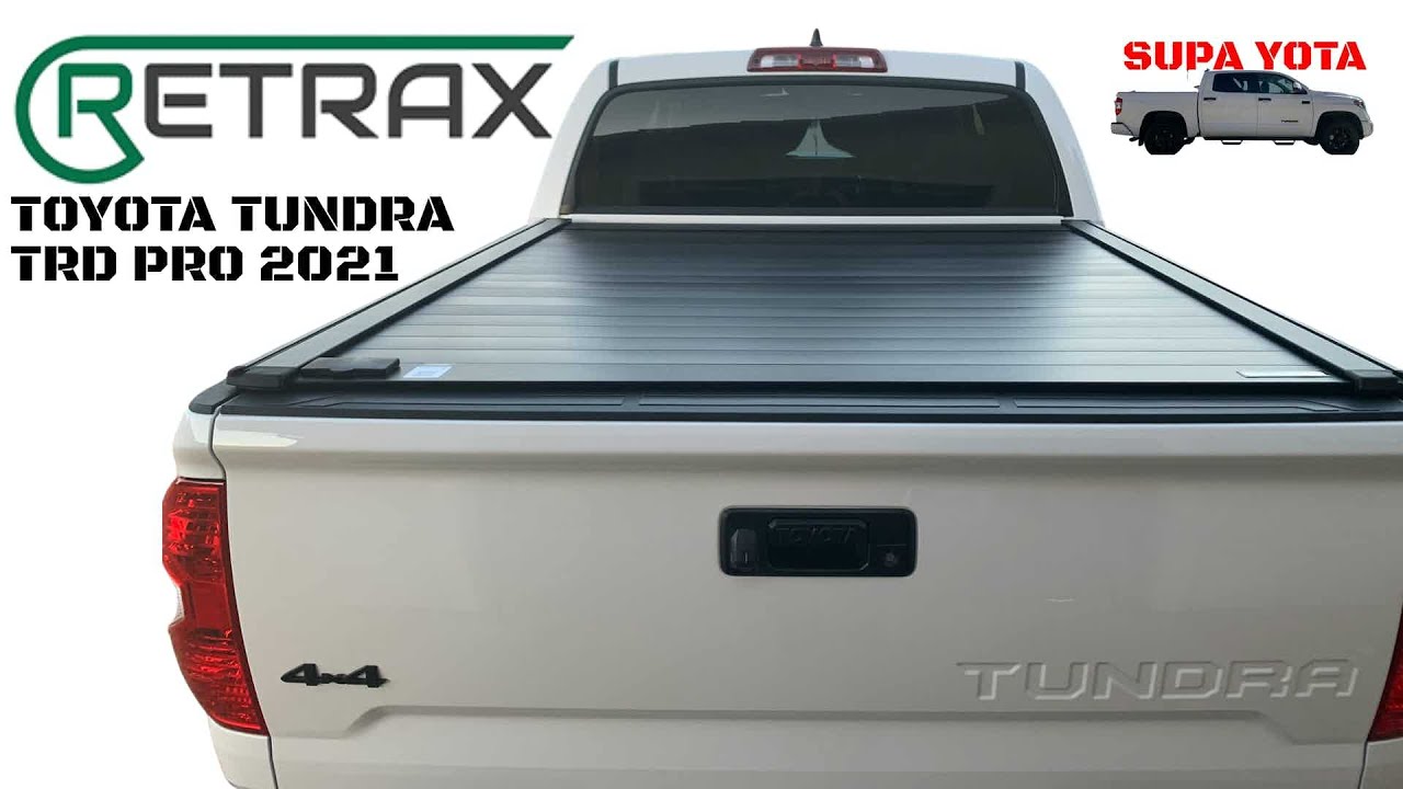 RetraxPro XR Tonneau Cover Full Installation || 2021 Toyota Tundra TRD PRO || SUBTLE UPGRADE