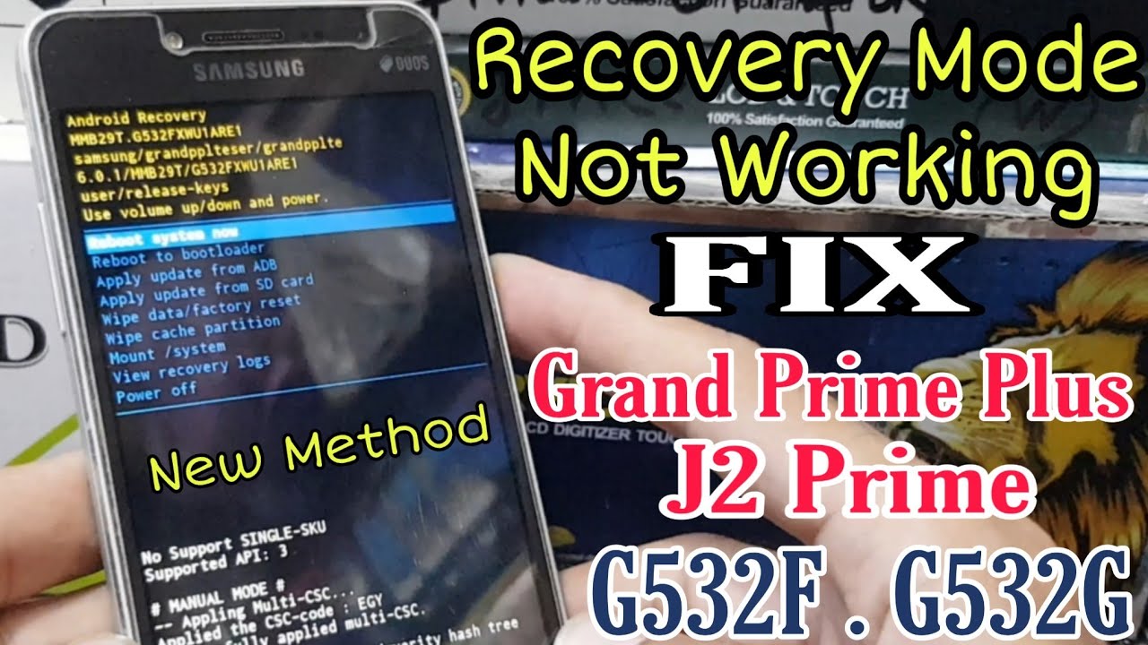 Recovery Mode Not Open FIX Samsung Grand Prime Plus J2 Prime G532F G532G New Method Working 100%