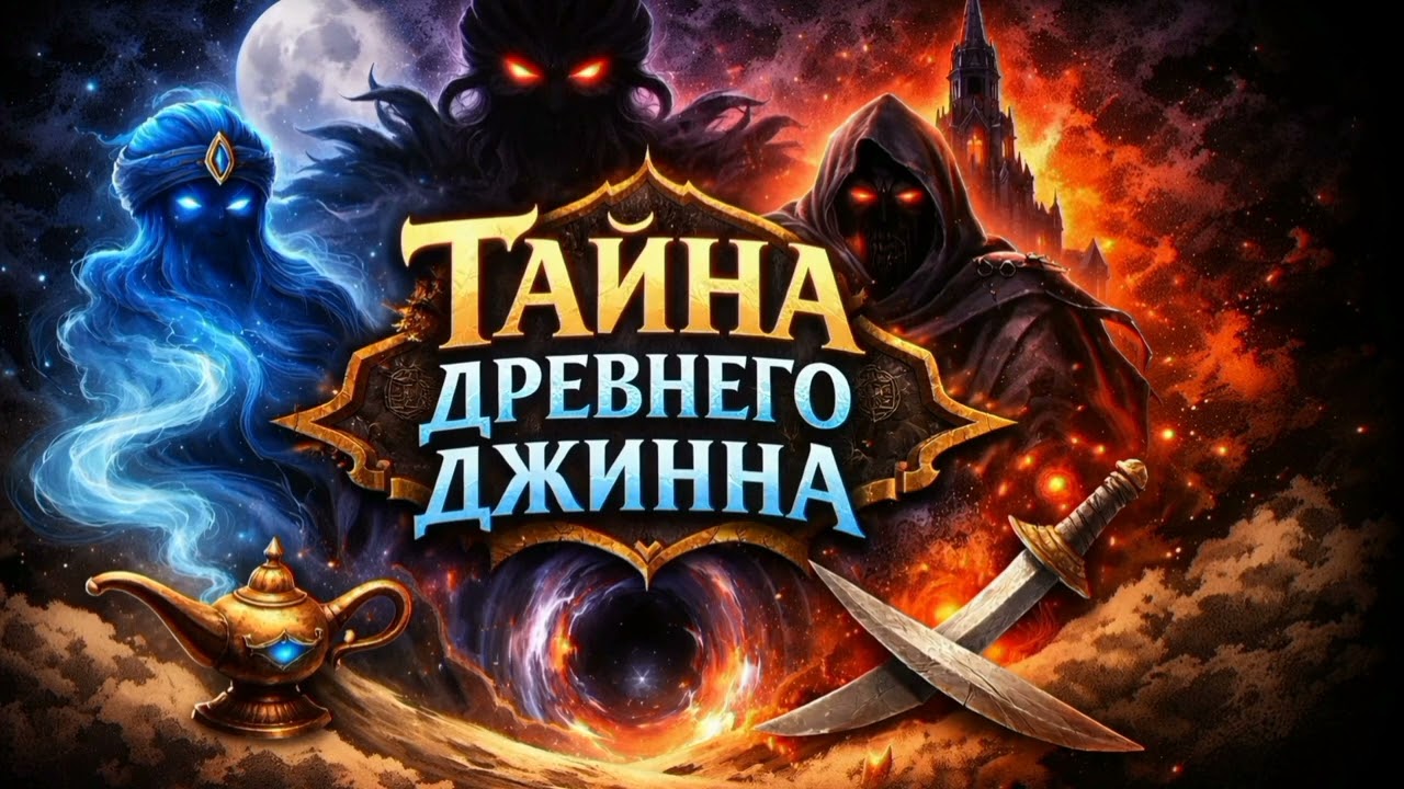 Ночные Джинны: Когда Тьма Становится Реальной! 🌌👻