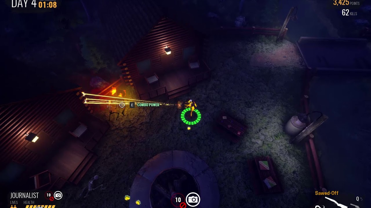 [No Commentary] Tower Unite Gameplay - Zombie Massacre - Village [Solo]