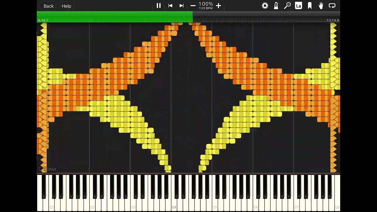 Black MIDI. Synthesia. Noise challenge Extended. NO LAG