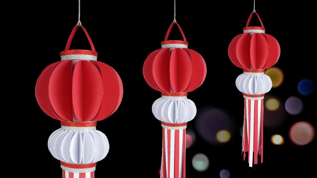 Keren LAMPION SUSUN HIASAN DEKORASI KEMERDEKAAN INDONESIA_LAMPION LAMPIONAN 17 AGUSTUS DARI KERTAS