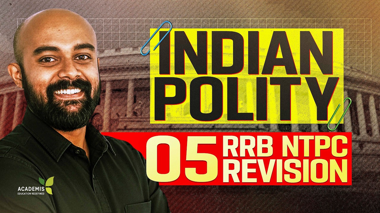 RRB NTPC Indian Polity Class - Union and States, Citizenship