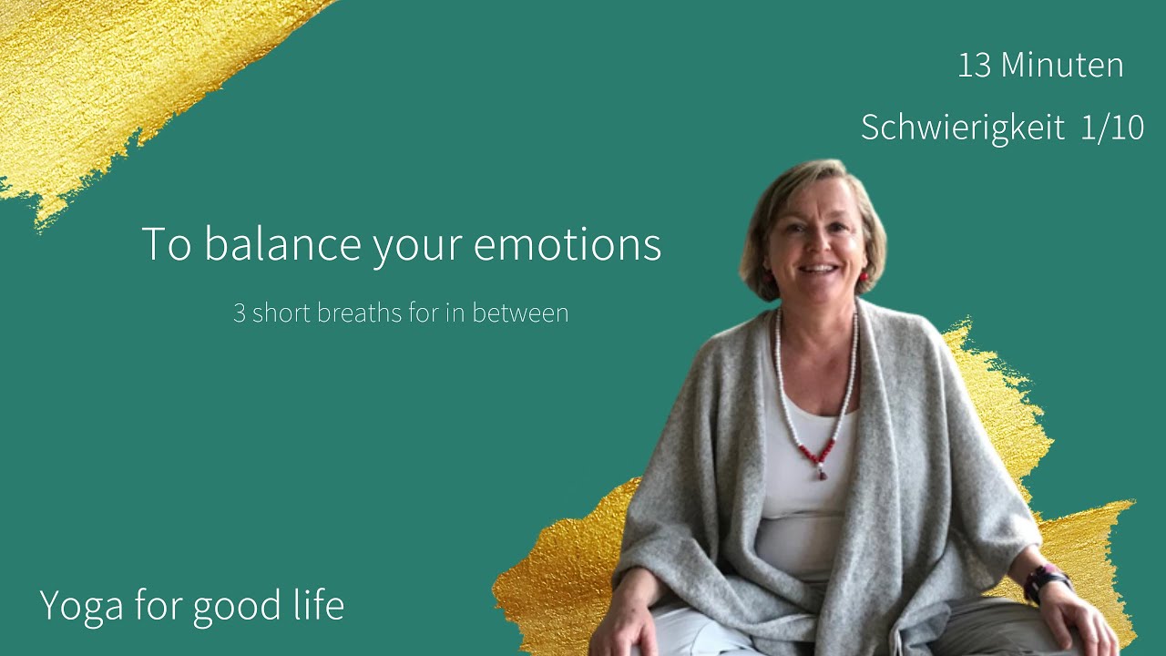 To balance your emotions I Kundalini Leben - with Kati Bond