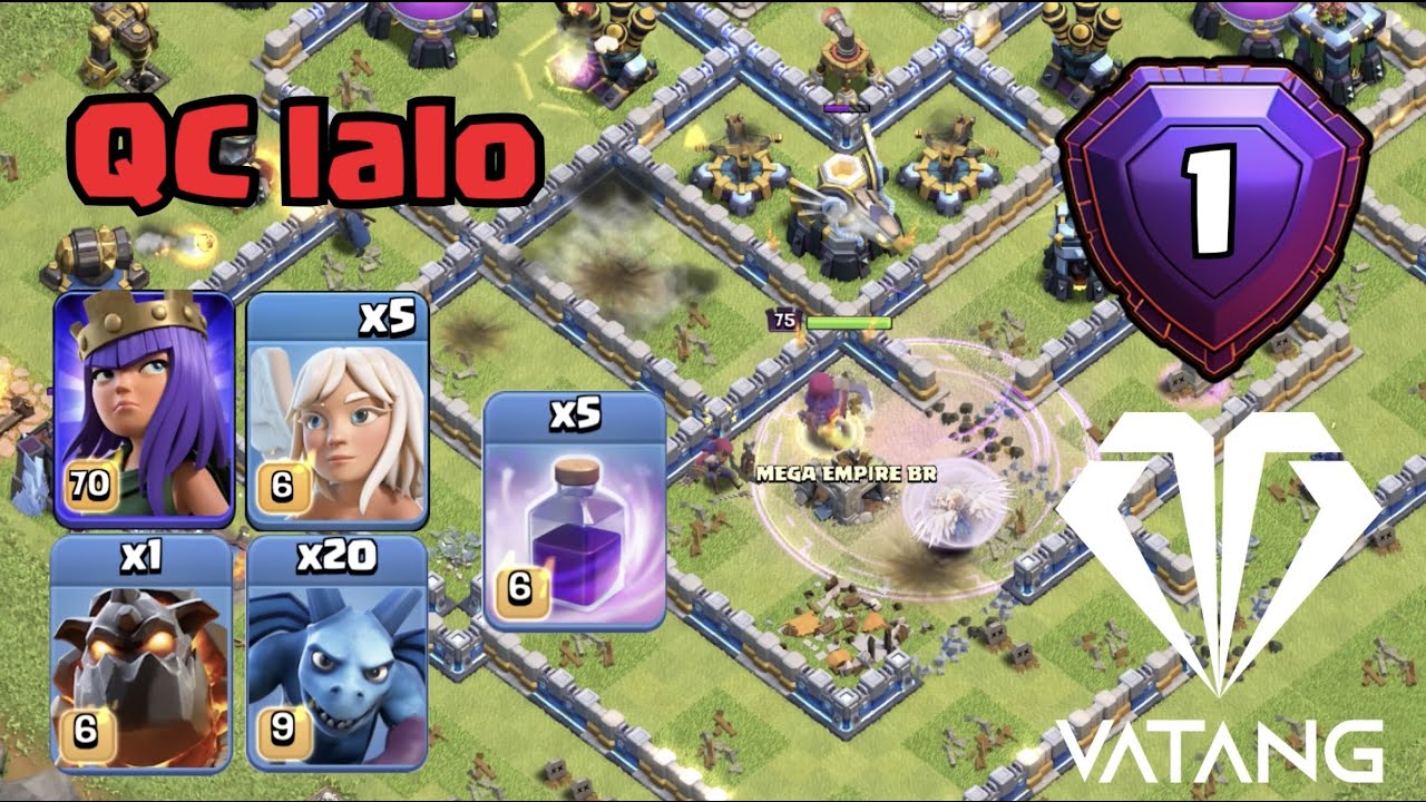 [legend league] I use the Army of the #1 strategy QC Laloon