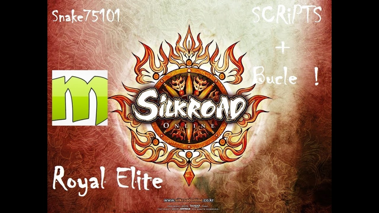 Como realizar Scripts con mBot y abrir dos o mas cuentas. Silkroad Online