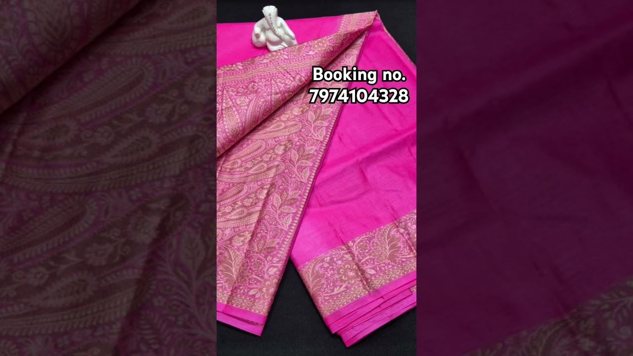 kosa silk collection,Pure kosa silk saree With blouse pc Silk mark certified above 3499 + shipping