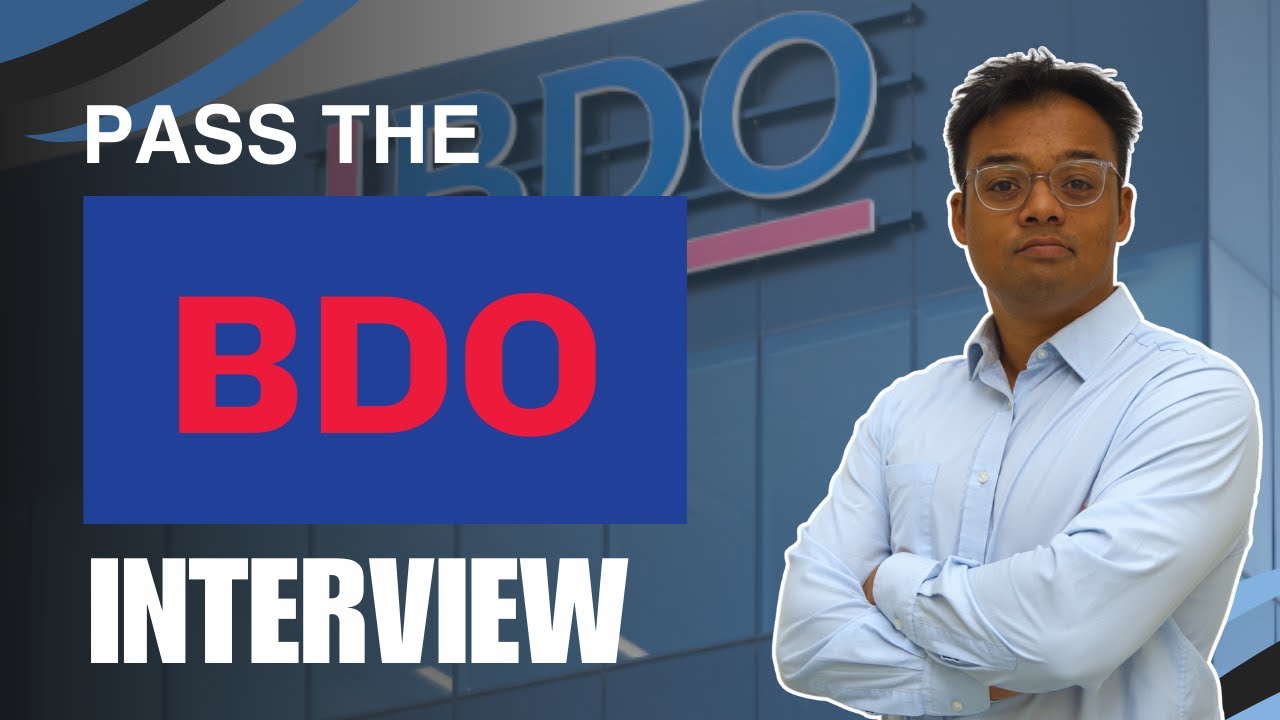 Пройдите собеседование в BDO 2024 | Видеоинтервью BDO