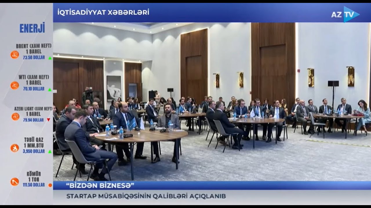 “Bizdən Biznesə” startap müsabiqəsinin nəticələri açıqlanıb