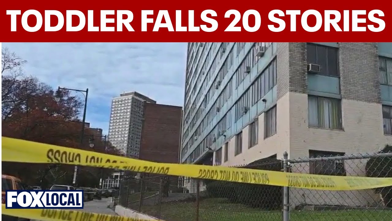 2-year-old dies after falling from 20th story window in Newark