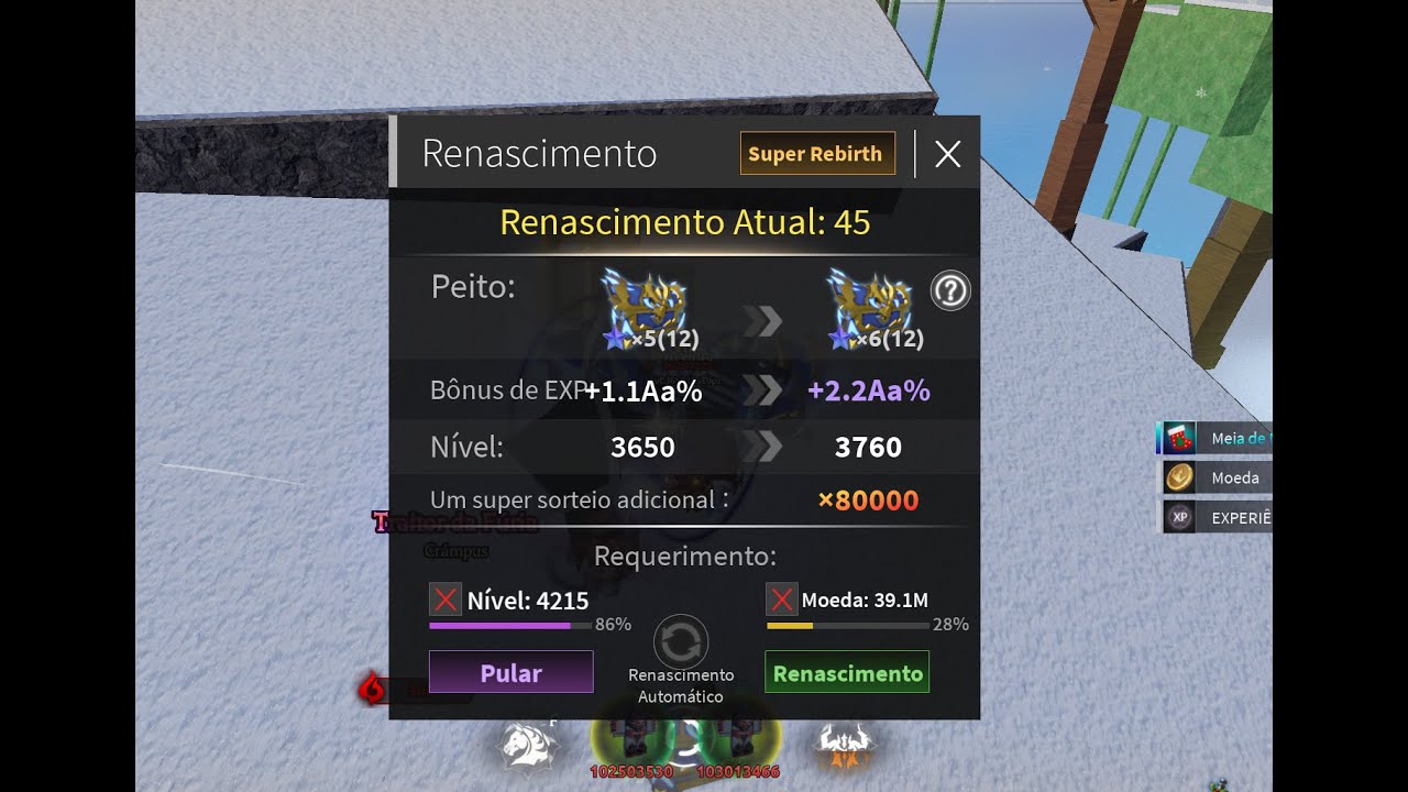 ROBLOX - LOOTIFY MAKING REBIRTH 45