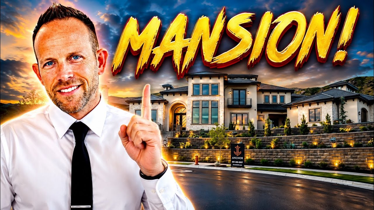 Tour an AMAZING Luxury Utah MANSION 🤯 Salt Lake Parade of Homes