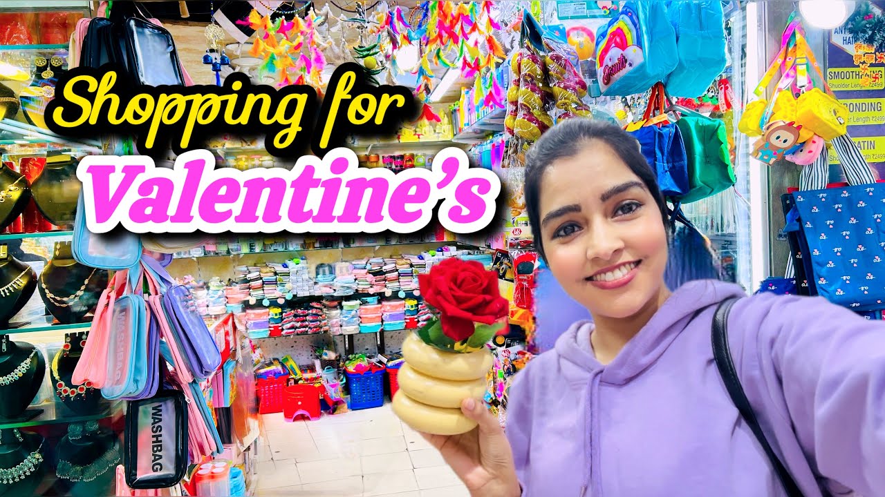 Shopping for Valentine’s Day 🌹💐🌺 | shopping at GT mall | Pinkcitychhori 