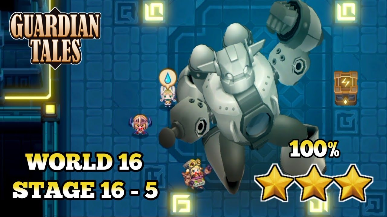 Guardian Tales 16-5 Normal 100% Complete - Guardian Tales Indonesia