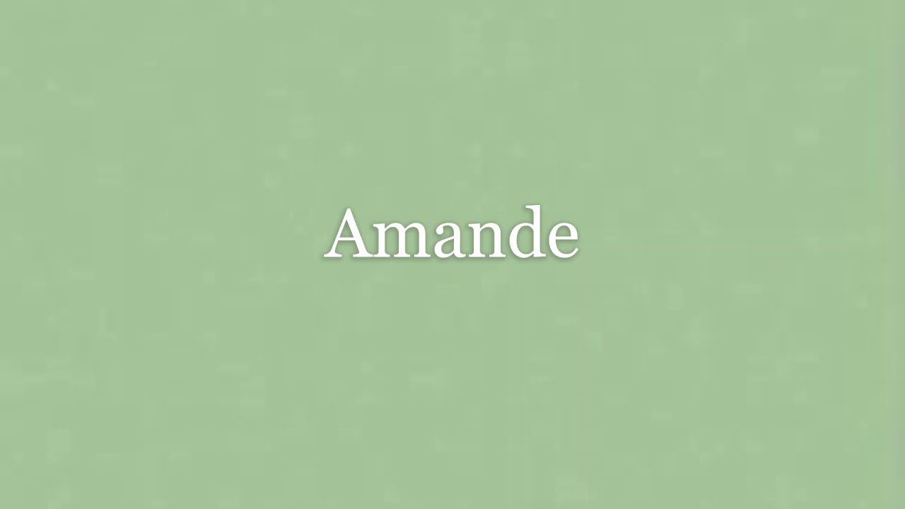 Amande