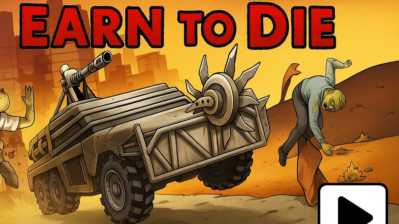 Wheels of Destruction 😵 | Earn to Die Gameplay |