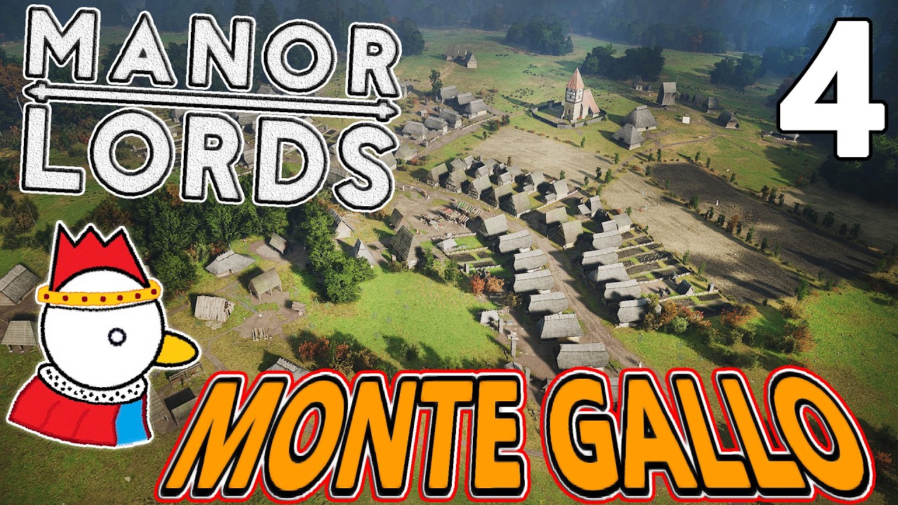 IL MIO REGNO PER UNA CAROTA! 🥕🥕► Monte Gallo🐔 - MANOR LORDS || Gameplay ITA #4