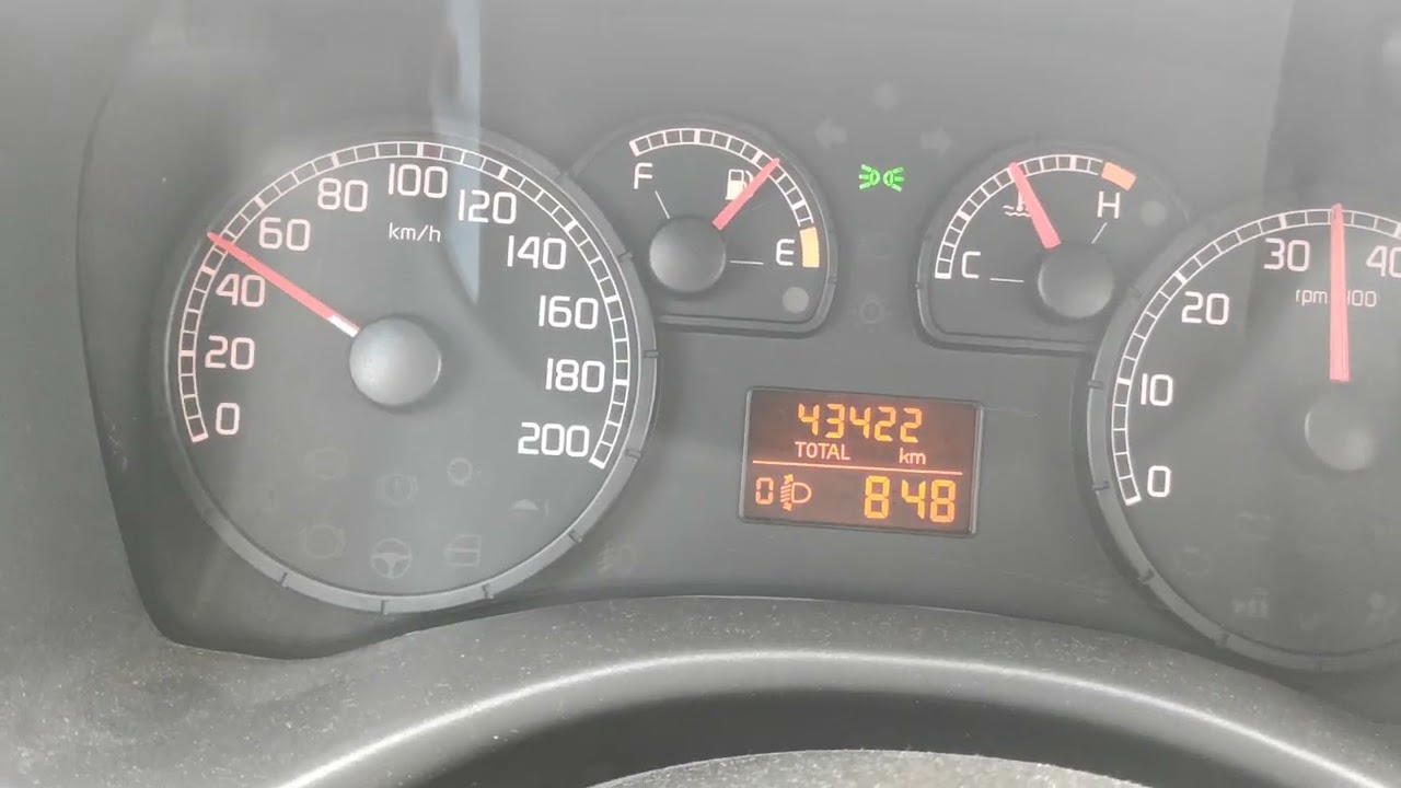 Fiat Punto 1.2 44kW acceleration