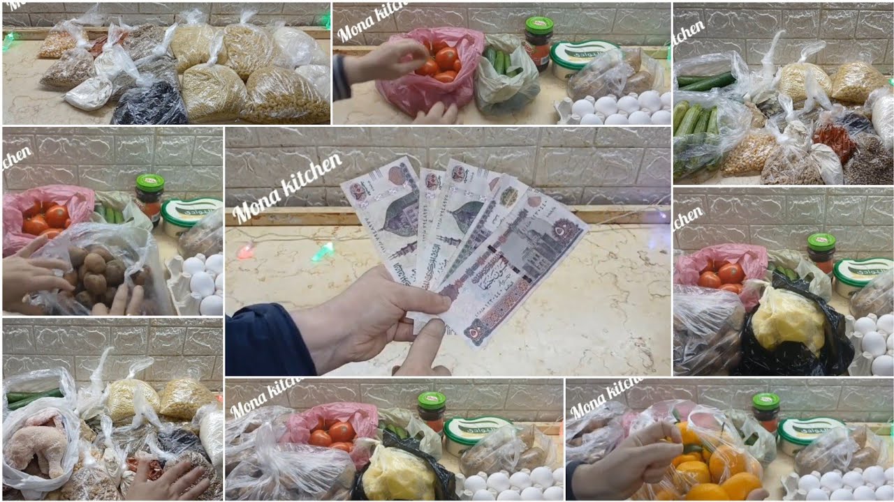 ميزانية ٨٥٠ج❗️١٠ايام❗️ومشتريات رمضان 🌙احسبيها صح وبتقسيمه عبقرية❗️هتملي بيتك خير بافكار بسيطه ❗️