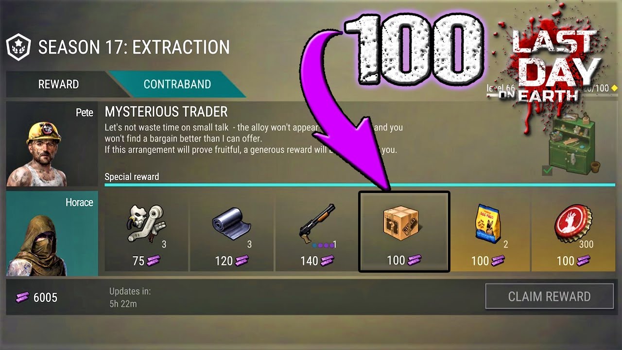 OPENING 100 UNKNOWN BOXES - SEASON 17 - Last Day On Earth - LDOE