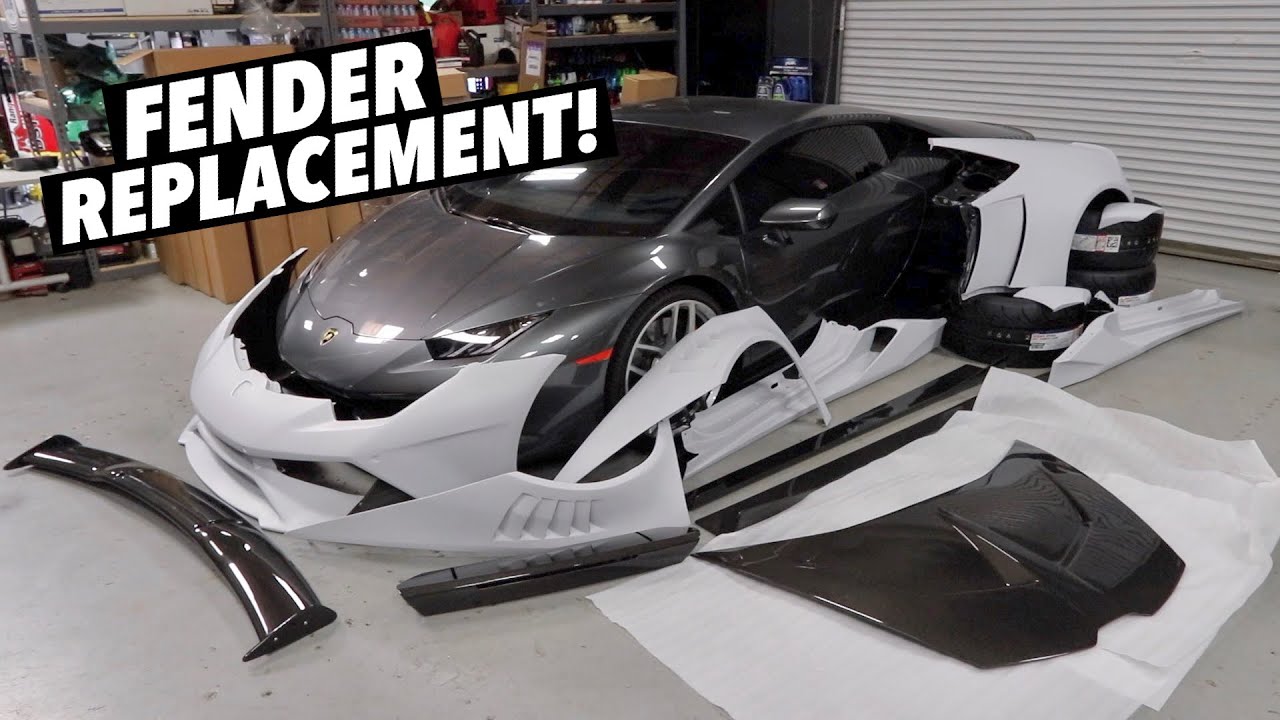 I Bought a Lamborghini Huracan Widebody Kit!