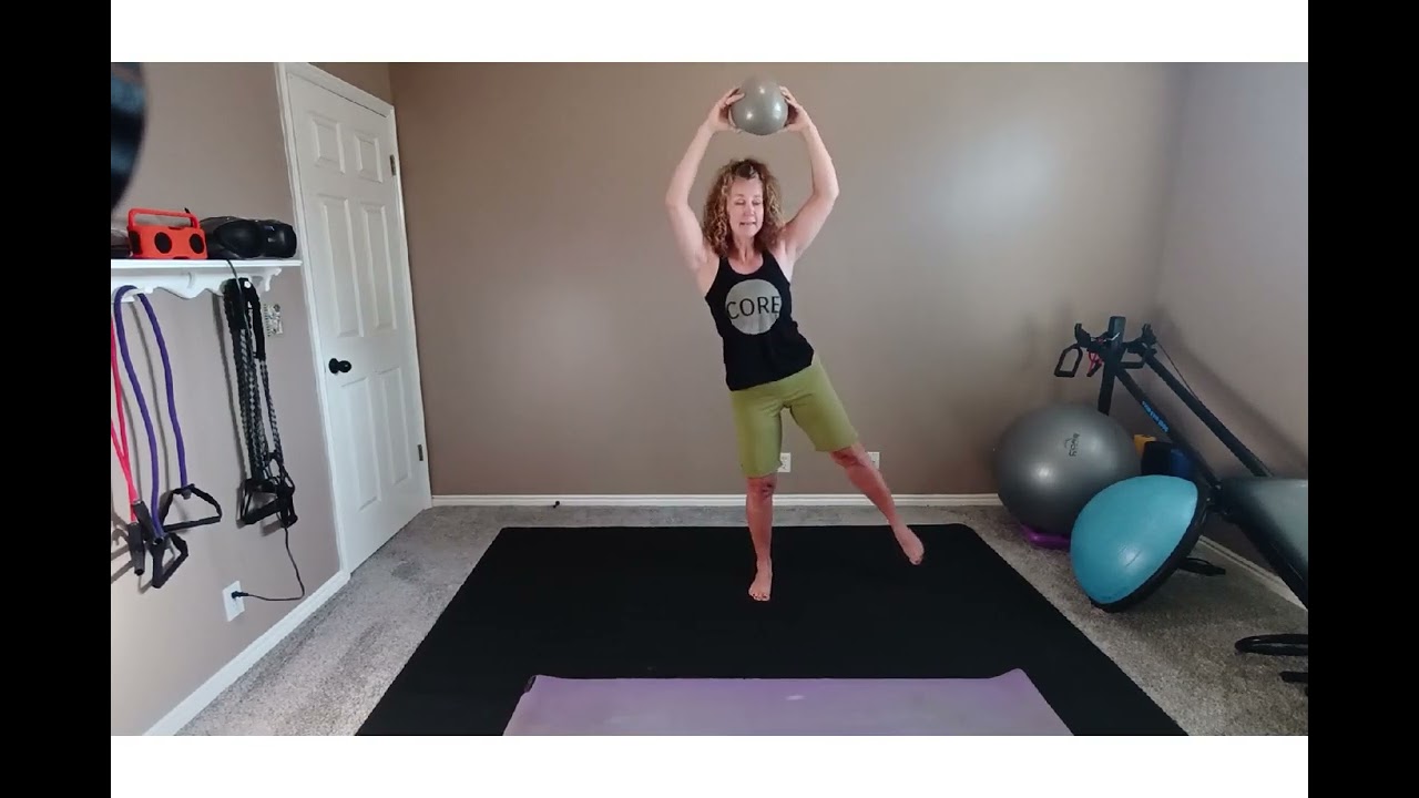 Pilates with Small Ball; Shifting Body Weight #133