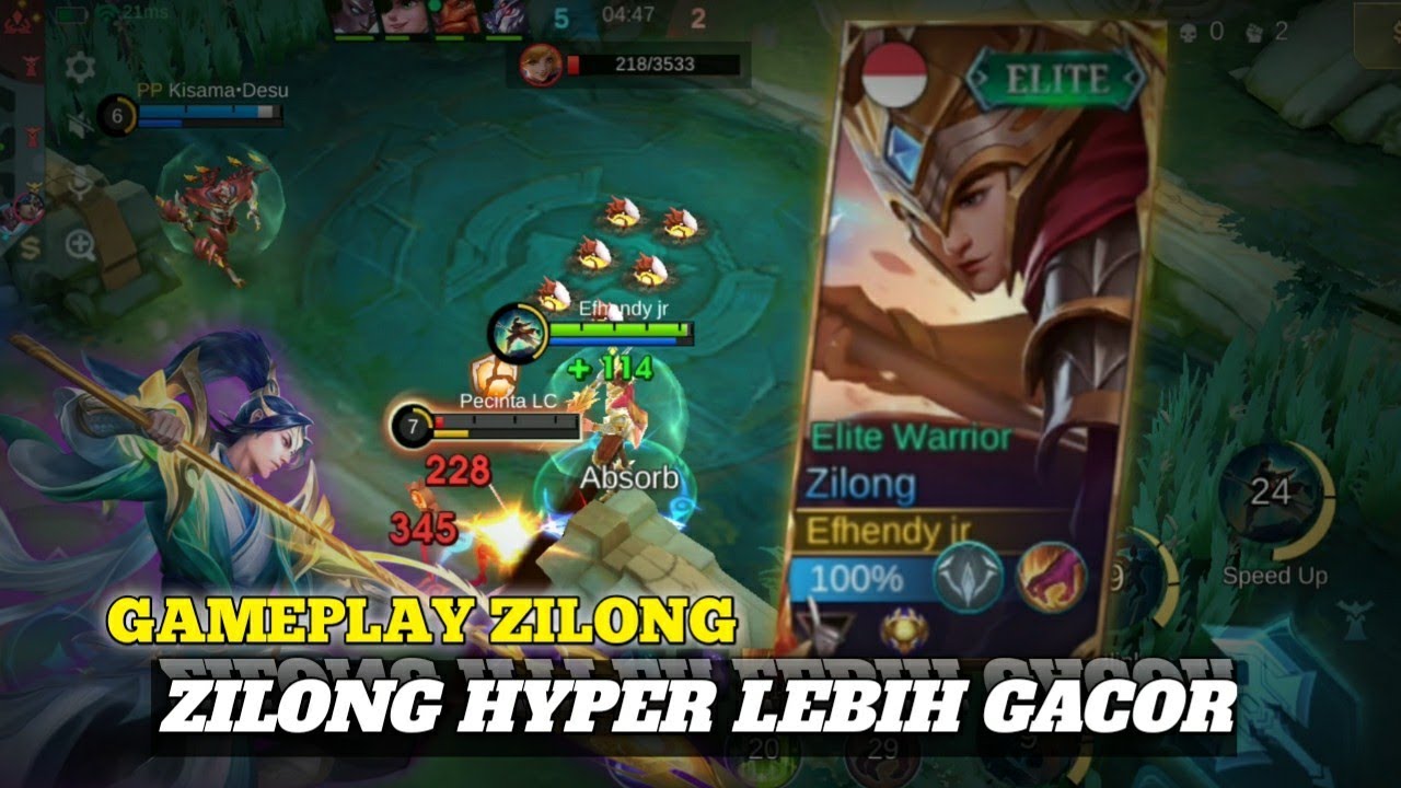 Zilong Hyper | Gameplay | Mobile Legends Bang Bang