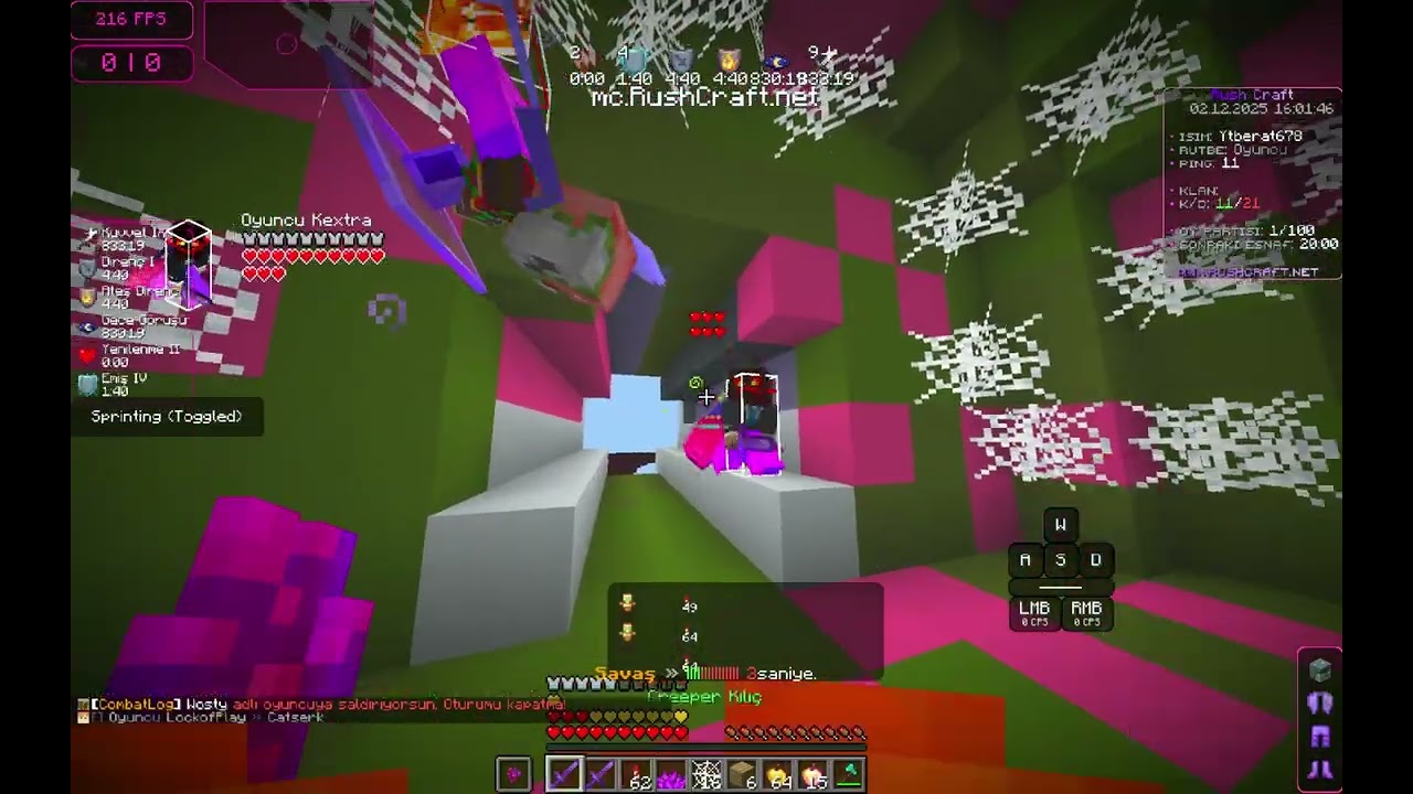 RushCraft Kill Montage