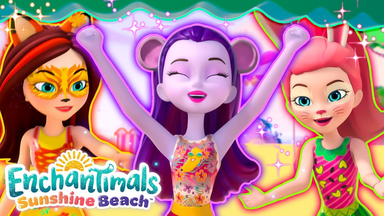 Enchantimals Η Ηλιόλουστη Παραλία| Οι ΚΑΛΥΤΕΡΕΣ Διακοπές στην Ηλιόλουστη Παραλία! | Επ. 2