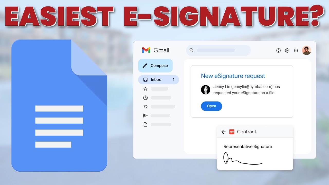 Google eSignature Tutorial - The Easiest Way to Collect Signatures?