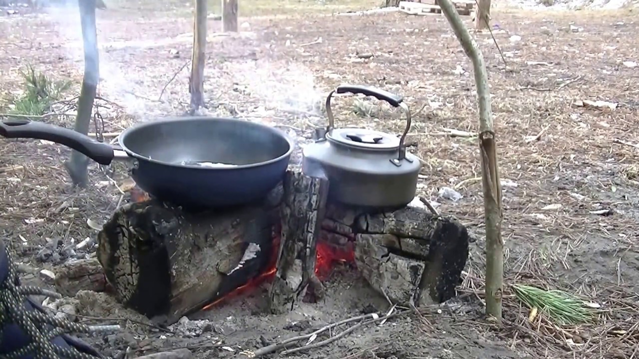 Orman y&uuml;r&uuml;y&uuml;ş&uuml;,g&ouml;l-geceleme-Solo bushcraft winter overnight