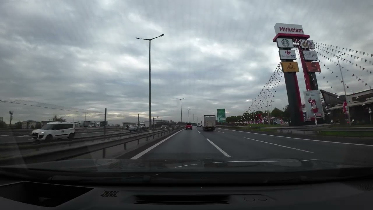 KADIKÖY ATAŞEHİR KARTAL KAYNAŞLI GEBZE 2. ÇEVRE YOLUNDAN OSMANGAZİ KÖP. @DJI İSTANBUL 2025