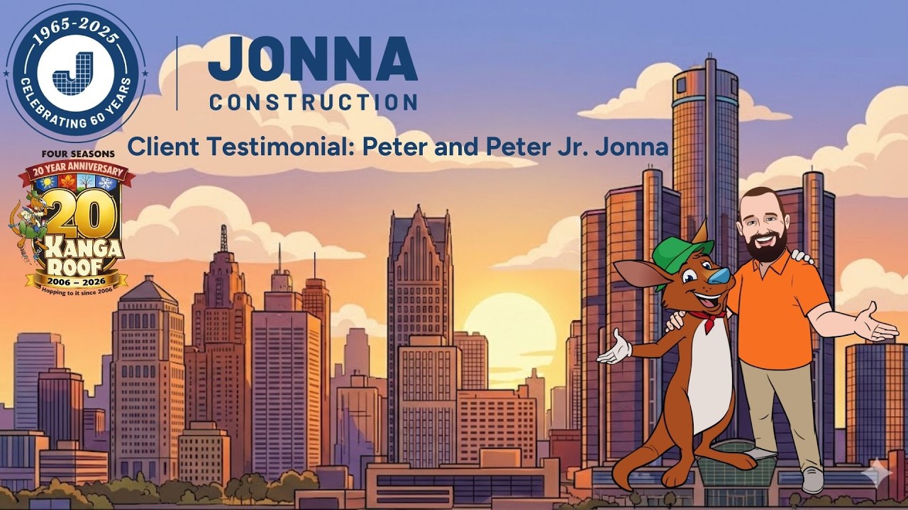 Why Jonna Construction Trusts Four Seasons Kanga Roof: A MetroDetroit Commercial Roofing Partnership
