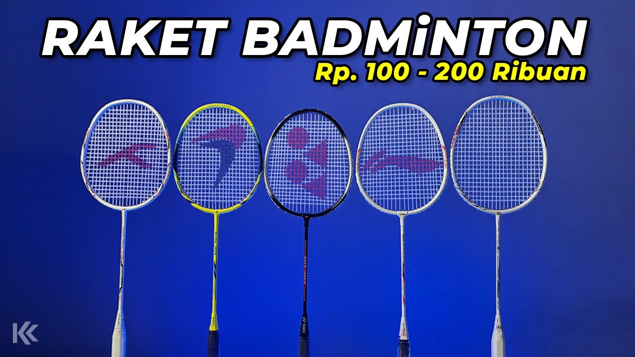 5 Rekomendasi RAKET BADMINTON TERBAIK 2026 Harga MURAH Berkualitas!