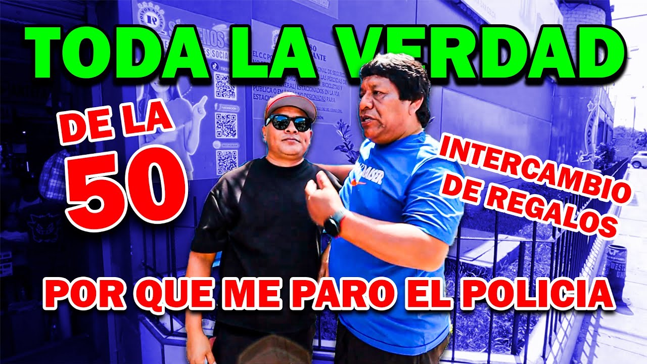 EL LOCO Y EL CHINO CONTO TODO PROBLEMAS DE LA 50 EL INTERCAMBIO DE REGALOS Y LOS POLIS LE DETUVIERON