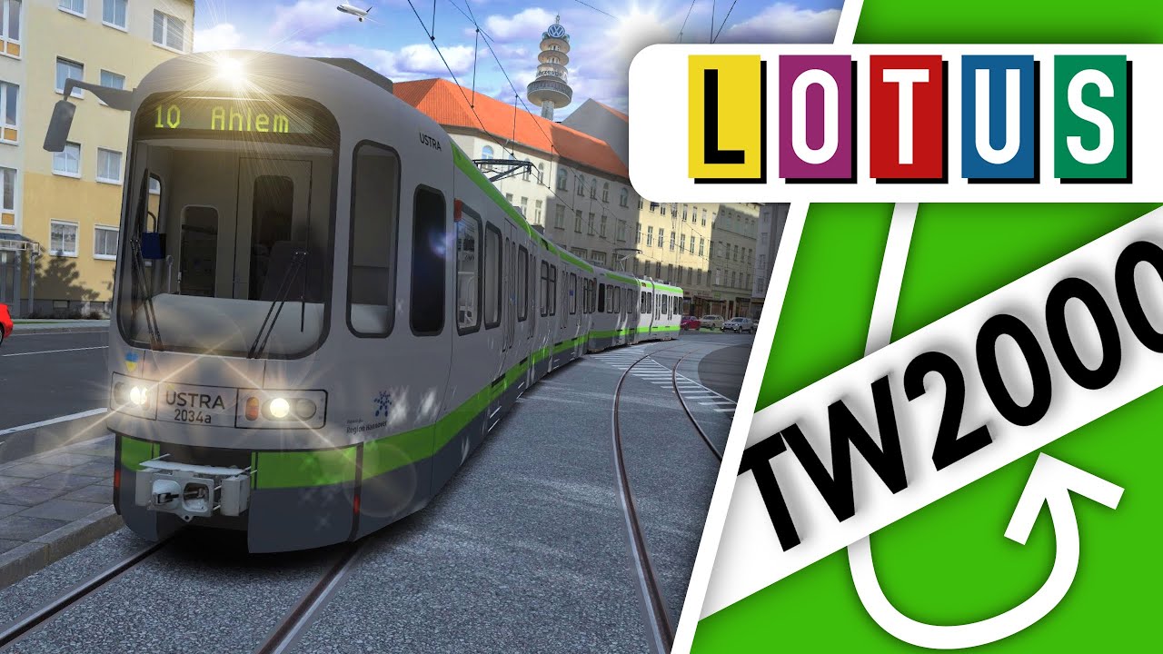 Im TW2000 durch Hannover! | LOTUS Simulator - Hannover Stadtbahn | JM Simulation